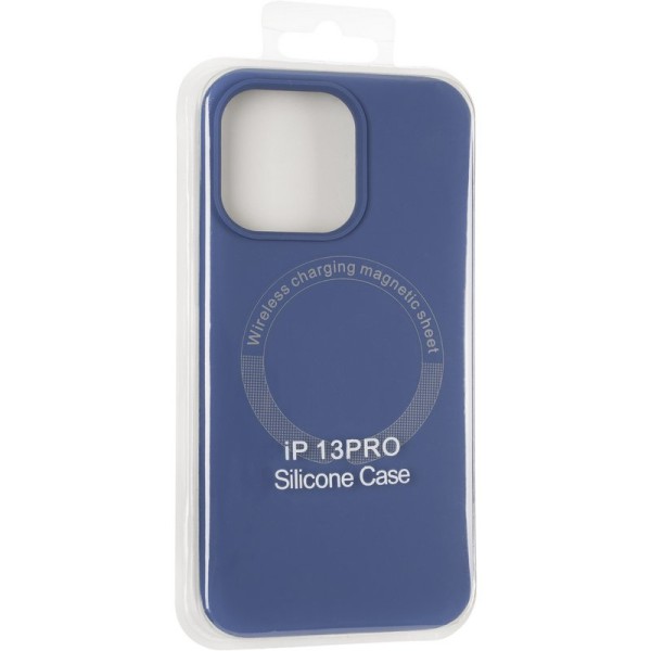 Чохол Full Soft Case (MagSafe) для iPhone 13 Pro Space Blue Чохол Full Soft Case (MagSafe) для iPhone 13 Pro Space Blue