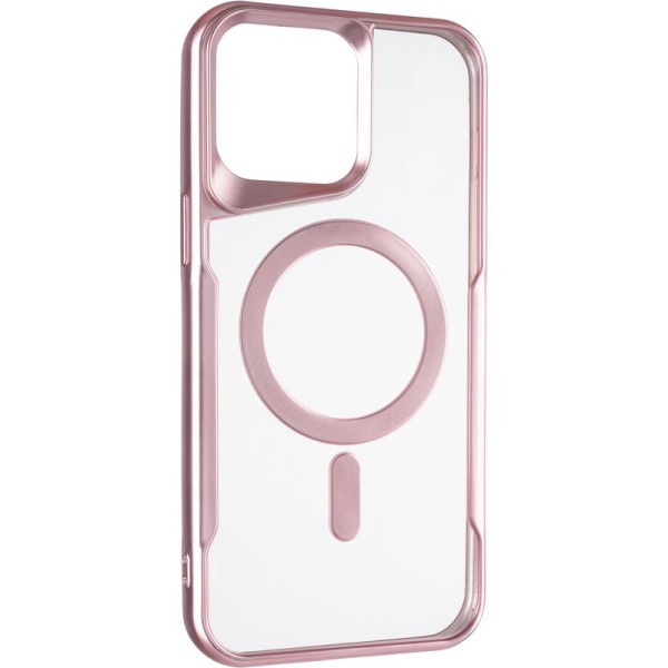 Чохол Casual Frame Case (MagSafe) для iPhone 14 Pro Max Rose Gold Чохол Casual Frame Case (MagSafe) для iPhone 14 Pro Max Rose Gold