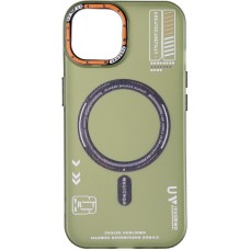 Чохол Gelius Resistant Shield (Magsafe) Case для iPhone 15 Green