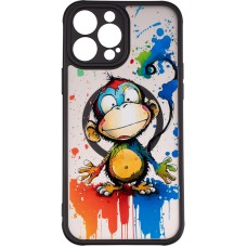 Чохол Gelius Print Case UV (Magsafe) для iPhone 13 Pro Max Monkey
