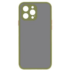 Чохол MAKE Apple iPhone 13 Pro Max Frame (Matte PC+TPU) Green