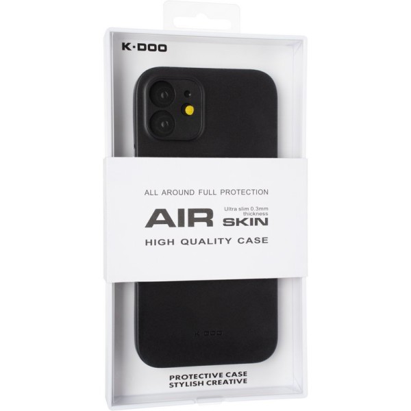 Чохол K-DOO Air Skin для iPhone 12 Black Чохол K-DOO Air Skin для iPhone 12 Black
