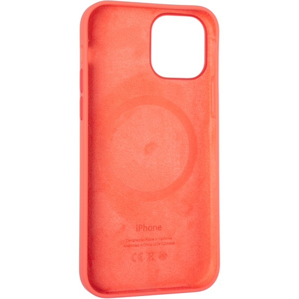 Чохол Original Full Soft Case (MagSafe Splash Screen) для iPhone 12/12 Pro Pink Citrus Чохол Original Full Soft Case (MagSafe Splash Screen) для iPhone 12/12 Pro Pink Citrus