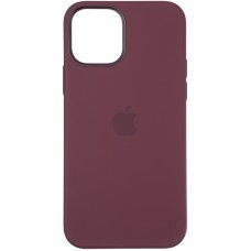 Чохол Original Full Soft Case (MagSafe Splash Screen) для iPhone 12/12 Pro Plum