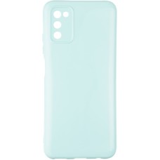 Чохол Air Color Case для Samsung A037 (A03S) Aquamarine