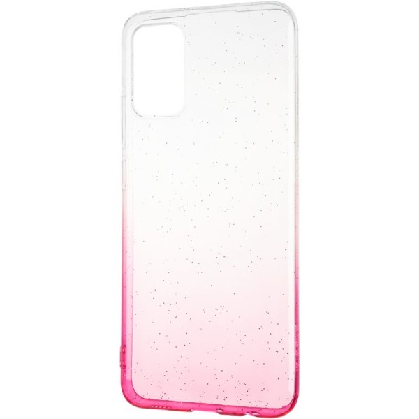 Чохол Remax Glossy Shine Case для Samsung A025 (A02s) Pink/White Чохол Remax Glossy Shine Case для Samsung A025 (A02s) Pink/White