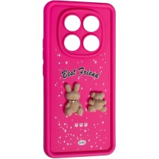Чохол Happy Case Friends для Xiaomi Redmi Note 14 Pro 4G Rose