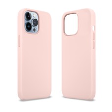 Чохол MakeFuture Apple iPhone 13 Pro Max Premium Silicone Chalk Pink