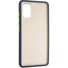 Чохол Gelius Bumper Mat Case для Samsung A415 (A41) Blue