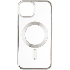 Чохол Chrome Frame Case (MagSafe) для iPhone 15 Pro Silver