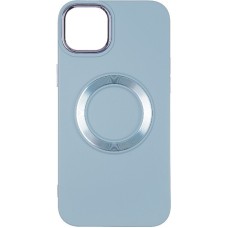 Чохол Gelius Matte Nano Silicon (Magsafe) для iPhone 14 Plus Sky Blue