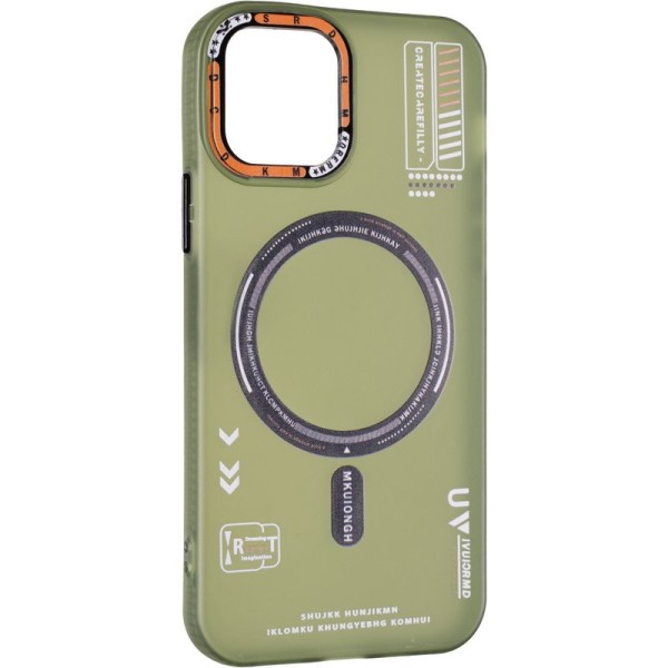 Чохол Gelius Resistant Shield (Magsafe) Case для iPhone 12 Pro Green Чохол Gelius Resistant Shield (Magsafe) Case для iPhone 12 Pro Green
