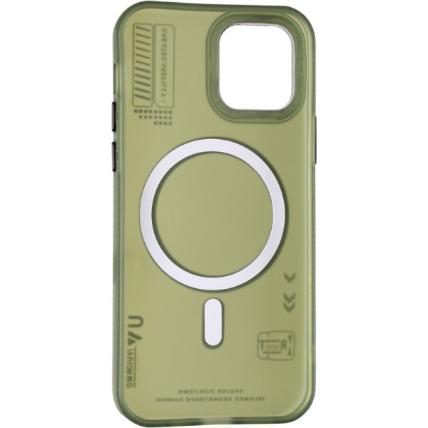 Чохол Gelius Resistant Shield (Magsafe) Case для iPhone 12 Pro Green Чохол Gelius Resistant Shield (Magsafe) Case для iPhone 12 Pro Green