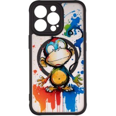 Чохол Gelius Print Case UV (Magsafe) для iPhone 13 Pro Monkey