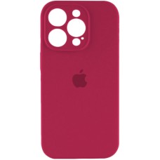 Чохол Original Full Soft Case Camera Protect для iPhone 15 Pro Max Maroon