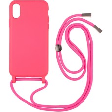 Чохол Wave Case для iPhone X/Xs + ремінець Rose