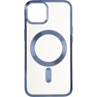 Чохол Chrome Frame Case (MagSafe) для iPhone 15 Pro Max Deep Blue