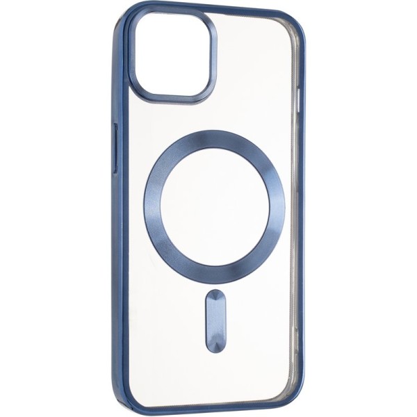 Чохол Chrome Frame Case (MagSafe) для iPhone 15 Pro Max Deep Blue Чохол Chrome Frame Case (MagSafe) для iPhone 15 Pro Max Deep Blue