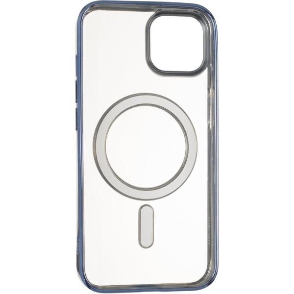 Чохол Chrome Frame Case (MagSafe) для iPhone 15 Pro Max Deep Blue Чохол Chrome Frame Case (MagSafe) для iPhone 15 Pro Max Deep Blue
