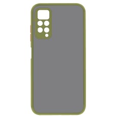Чохол MAKE Xiaomi Redmi Note 11 Frame (Matte PC+TPU) Green