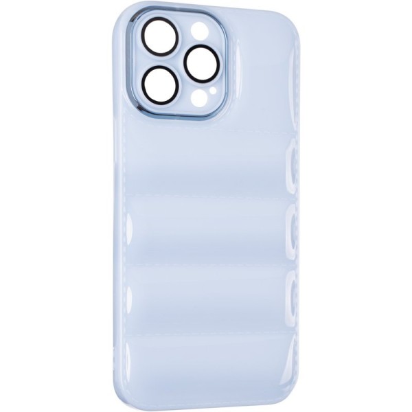Чохол Down Jacket Frame для iPhone 14 Pro Light Blue Чохол Down Jacket Frame для iPhone 14 Pro Light Blue