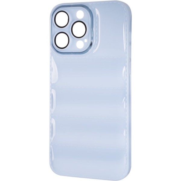 Чохол Down Jacket Frame для iPhone 14 Pro Light Blue Чохол Down Jacket Frame для iPhone 14 Pro Light Blue