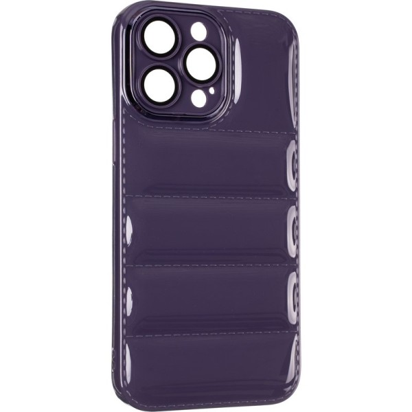 Чохол Down Jacket Frame для iPhone 13 Deep Purple Чохол Down Jacket Frame для iPhone 13 Deep Purple