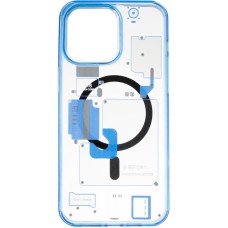 Чохол Spigen MagSafe Diagram Case для iPhone 15 Pro Blue