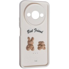Чохол Happy Case Friends для Xiaomi Redmi A3 / A3x Milk