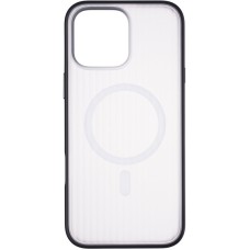 Чохол Edge Comfort (Magsafe) для Iphone 16 Black/White