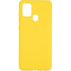 Чохол Original Silicon Case для Samsung A217 (A21s) Yellow