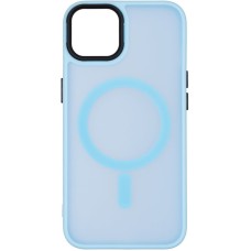 Чохол Color Bumper Case (MagSafe) для iPhone 13 Light Blue