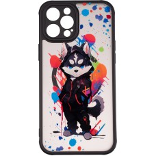 Чохол Gelius Print Case UV (Magsafe) для iPhone 12 Pro Max Street Husky