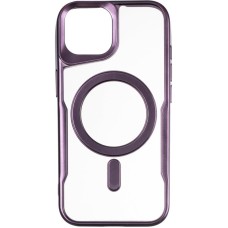 Чохол Casual Frame Case (MagSafe) для iPhone 15 Purple