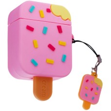 Чохол для Airpods 1/2 Pink Ice Cream
