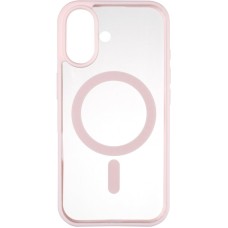 Чохол Bumper Case TPU (MagSafe) для iPhone 16 Light Pink