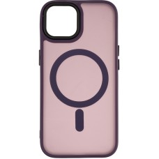Чохол Color Bumper Case (MagSafe) для iPhone 15 Pro Max Bordo