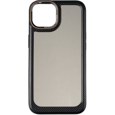 Чохол Carbon Style Bumper Case для iPhone 14 Black