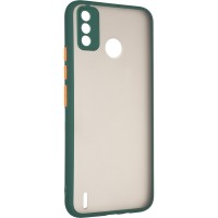 Чохол Gelius Bumper Mat Case для Tecno Spark 6 Go Green