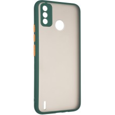 Чохол Gelius Bumper Mat Case для Tecno Spark 6 Go Green
