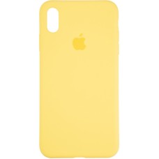 Чохол Original Full Soft Case для iPhone XS Max Canary Yellow