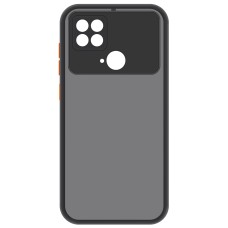 Чохол MAKE Xiaomi Poco C40 Frame (Matte PC+TPU) Black
