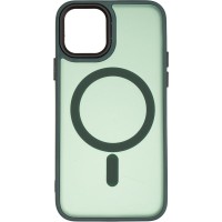 Чохол Color Bumper Case (MagSafe) для iPhone 15 Pro Green