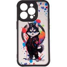 Чохол Gelius Print Case UV (Magsafe) для iPhone 14 Pro Street Husky