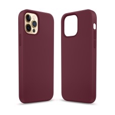 Чохол MakeFuture Apple iPhone 12 Pro Max Premium Silicone Plum