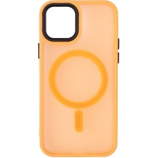 Чохол Color Bumper Case (MagSafe) для iPhone 12 Orange
