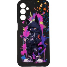 Чохол Gelius Print Case UV для Samsung A245 (A24) Gateway cat Pink
