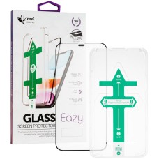 Захисне скло Krazi Eazy EZFT01 + монтажна рамка для iPhone 12 Pro Max Black