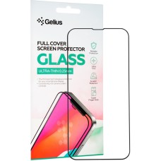 Захисне скло Gelius Full Cover Ultra-Thin 0.25mm для iPhone 14 Black