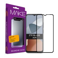 MAKE Захисне скло MAKE ZTE Blade A34